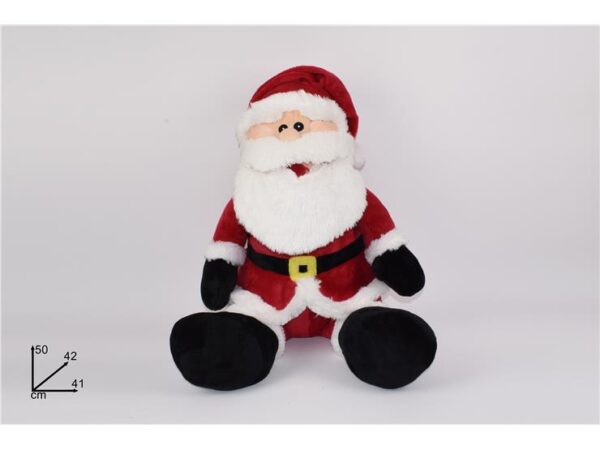 BABBO NATALE PELUCHE 50CM