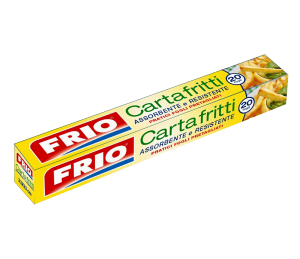 FRIO CARTA PER FRITTI 20 FOGLI