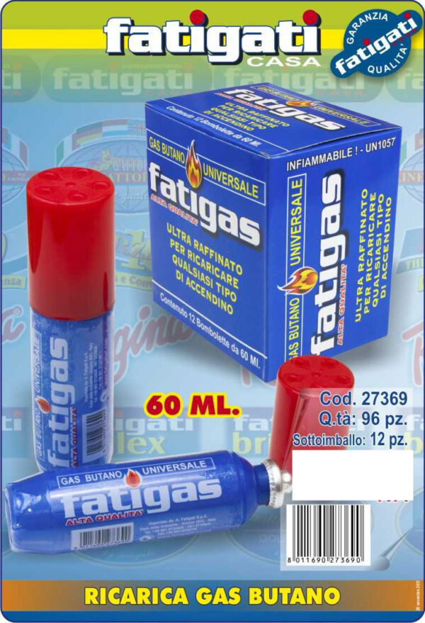 GAS RICARICA BUTANO 60ML