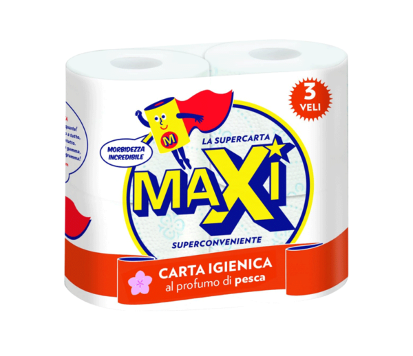 MAXI CARTA IGIENICA PESCA 4 ROTOLI