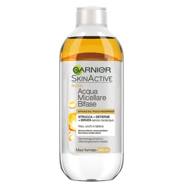 GARNIER ACQUA MICELLARE BIFASE CON OLIO DI ARGAN 400ML