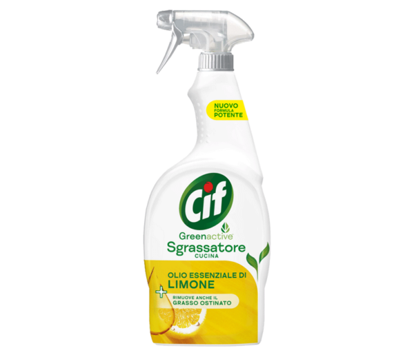 CIF SGRASSATORE 650 ML GREENACTIVE OLIO ESSENZIALE DI LIMONE