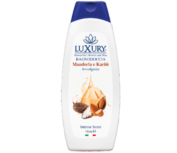 LUXURY BAGNODOCCIA 750ML MANDORLA E KARITE