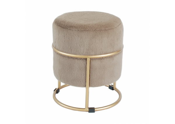 POUF VELLUTO STEFF MARR.SC 34*38CM