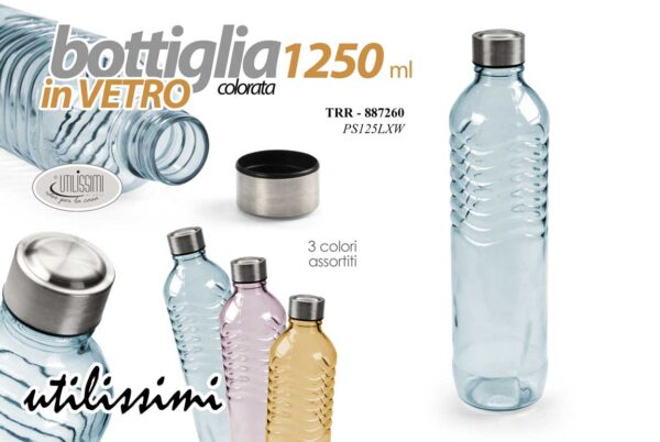 BOTTIGLIA VETRO 1250ML 33CM