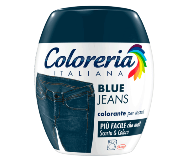 COLOLERIA ITALIANA COLORANTE PER VESTITI 350GR BLUE JEANS