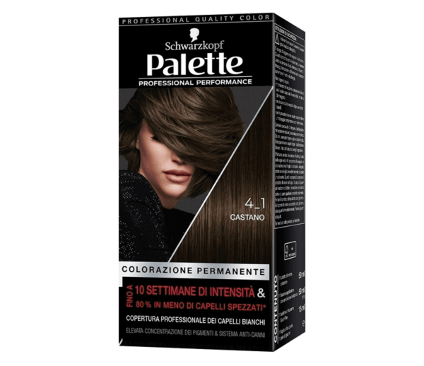 TESTANERA PALETTE TINTURA SHAMPOO 4-1 CASTANO