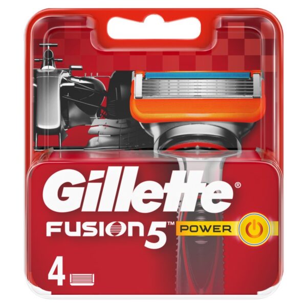 GILLETTE FUSION 5 POWER RIC X4