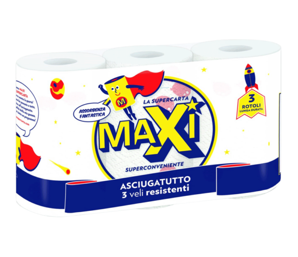 MAXI ASCIUGATUTTO ELITE 3 ROTOLI